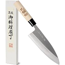 Amazon｜堺源吉 日本製 出刃 包丁 180mm 鋼 木柄 堺の包丁 042179｜柳